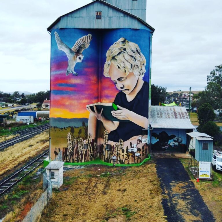 environmental farming mural